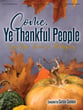 Come, Ye Thankful People Organ sheet music cover